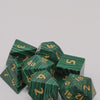 Malachite Gemstone Dice Video