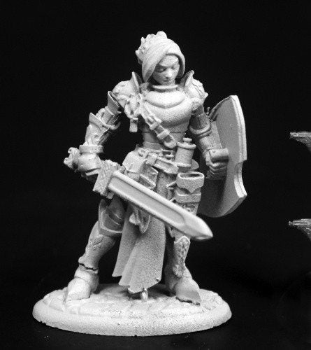 Reaper Miniatures 3764 Female Elf Paladin