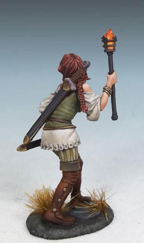RPG Miniatures Female Rogue