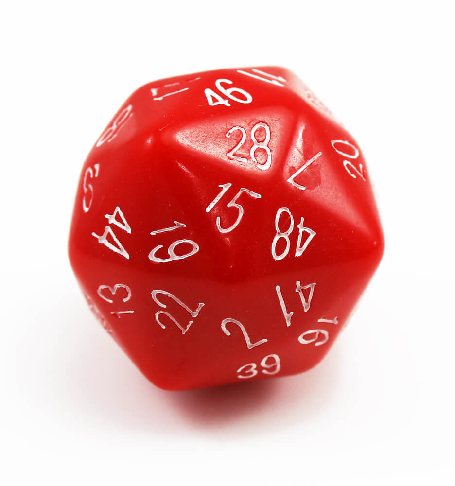 The Dice Lab d48 Red