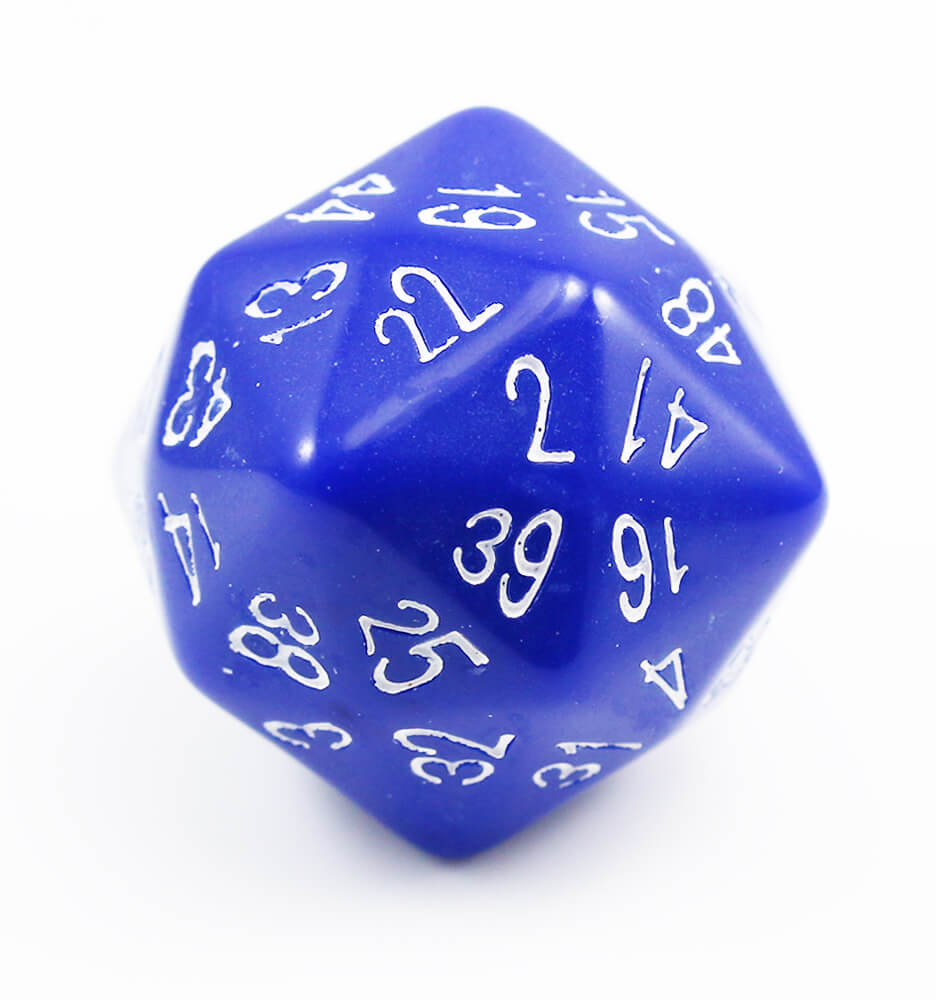 D4 dice with pips (4 sided dice) by Julius3E8