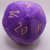 Plush D20 Dice Purple Video