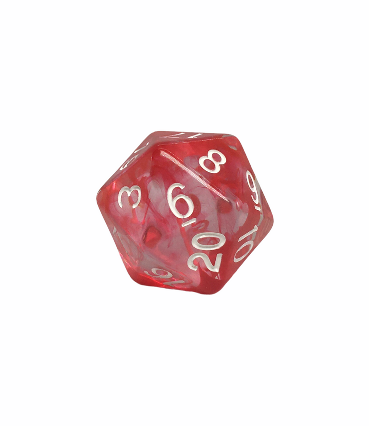 giant cherry d20 dice