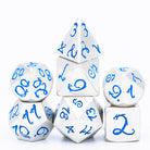 Dragon Dice Silver Blue