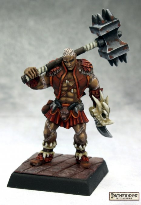 Pathfinder Miniatures Shoanti Barbarian 60115