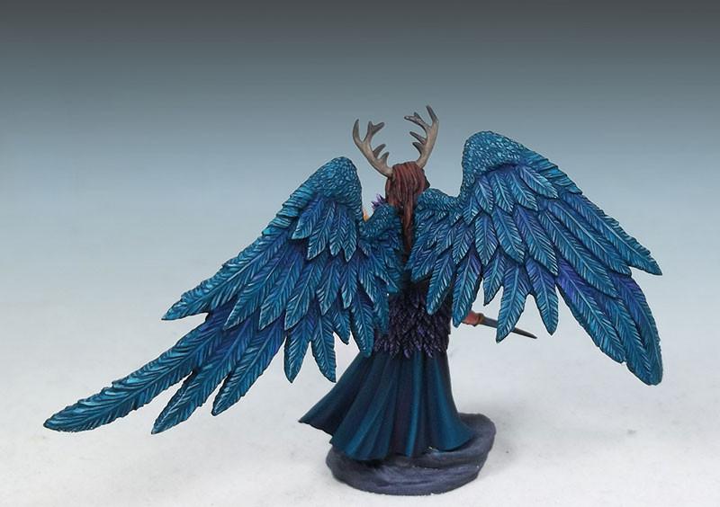 RPG Miniatures Winged Fighter