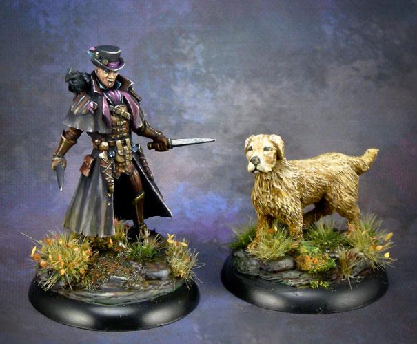 Dark Sword Miniatures DSM6506 Rogue With Dog