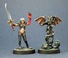 Pathfinder Miniatures Nualia and Elyrium 60012 