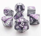 Gemini Dice Purple Steel