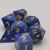 Lapis Lazuli Gemstone Dice Video