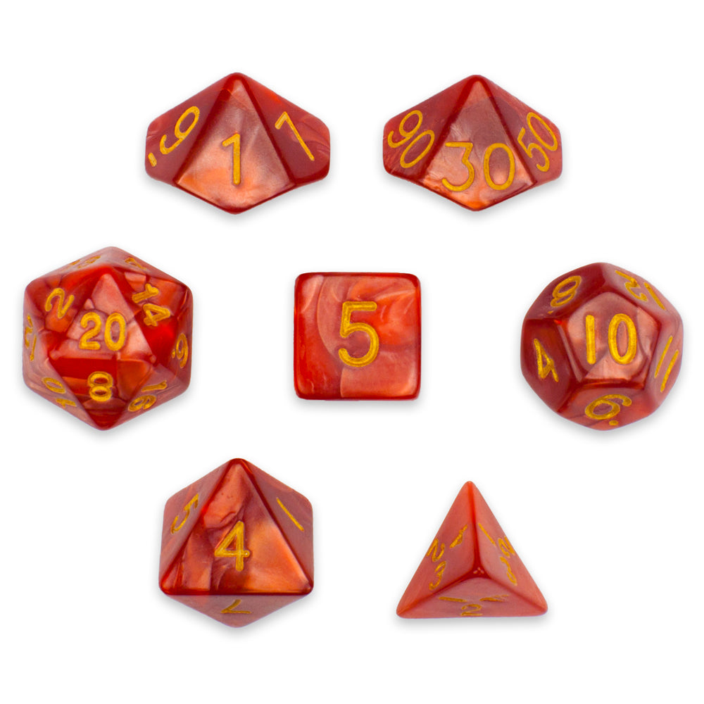 D&D dice Dragon Scales