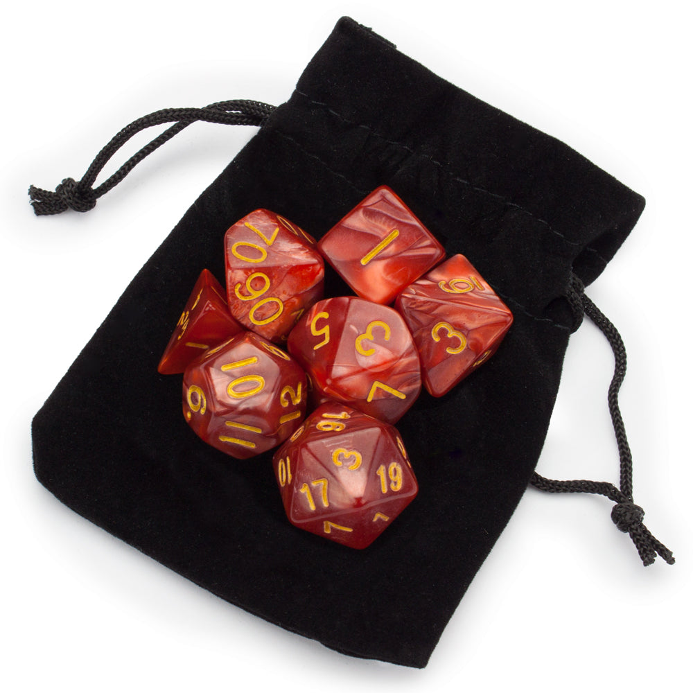 Dragon dice with bag