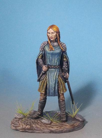 D&D Miniatures Female Paladin