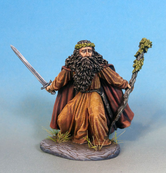 D&D Male Druid Miniature