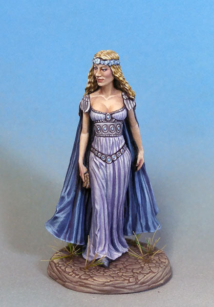 cobalt blue bodycon mini dress Dark Sword Miniatures (DSM7352 Female Mage) 28mm – Dark Elf Dice