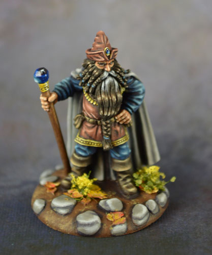 Dwarf Mage Miniature 2
