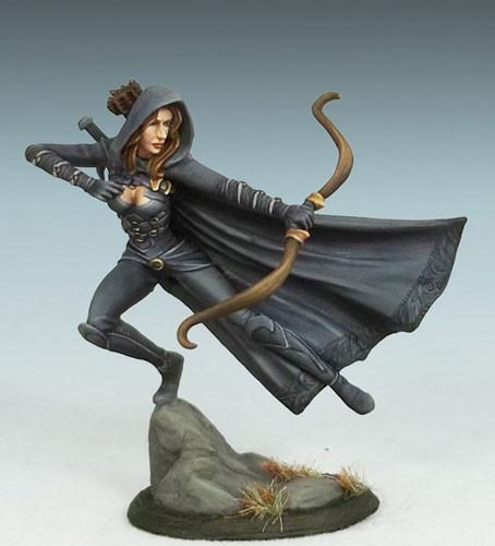 RPG Miniatures Female Thief Assassin