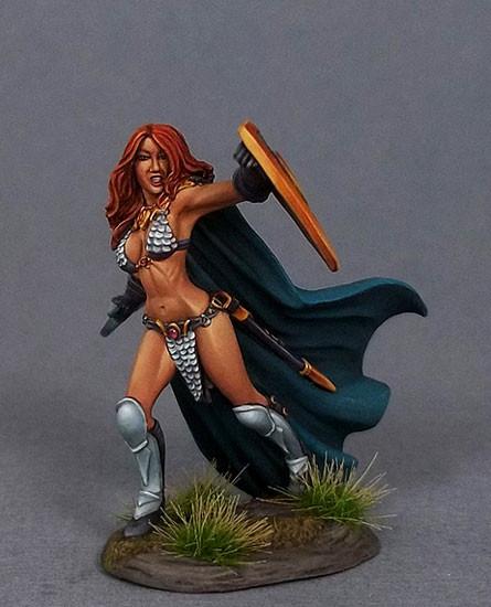 Dark Sword Miniatures DSM7446 Female Barbarian