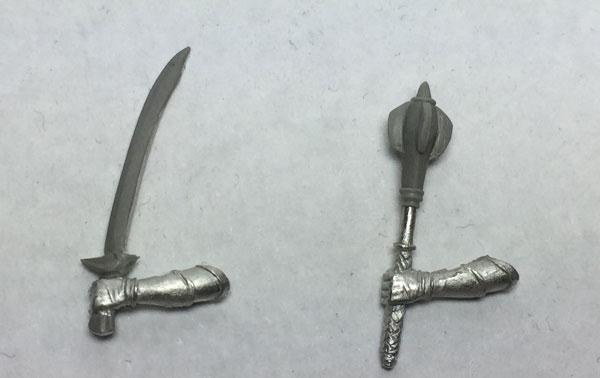 D&D Miniatures Weapons