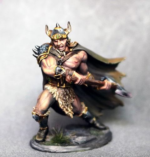 Dark Sword Miniatures Barbarian With Battle Axe