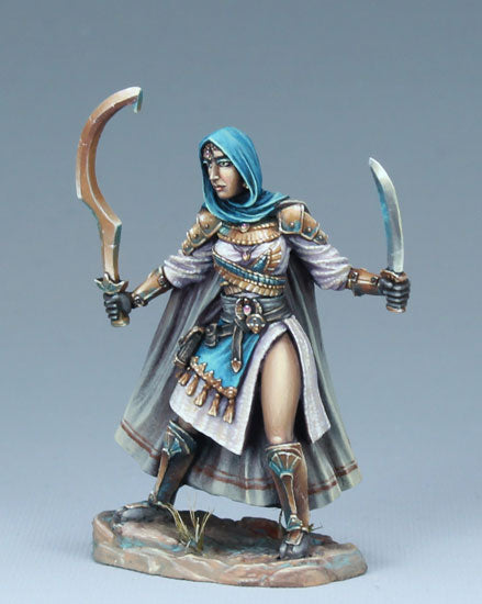 Female monk miniature