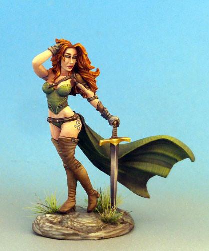 Dark Sword Miniatures DSM7541 Pinup Female Warrior