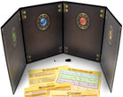 The Master's Tome Customizable DM Screen (Black)