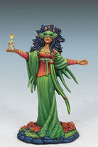 Female Bard Miniature 1