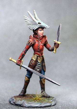 Dark Sword Miniatures DSM7625 Female Warrior