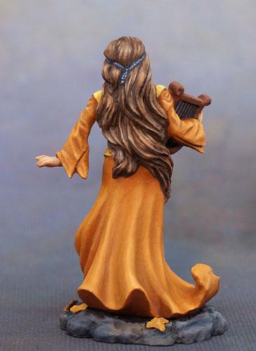 DnD Miniatures Bard With Harp