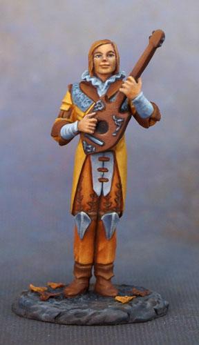 Dark Sword Miniatures DSM7636 Male Bard With Lute