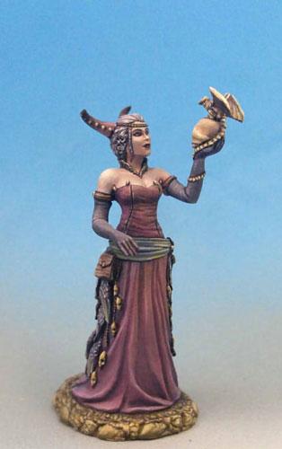 D&D Miniatures Female Necromancer