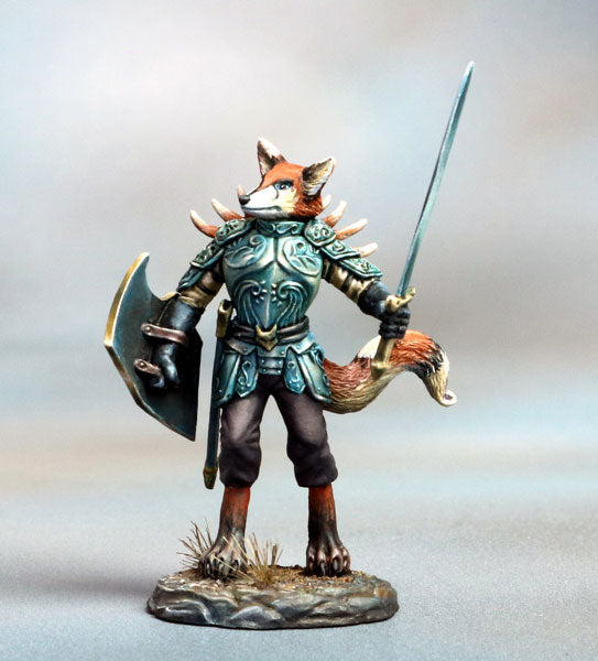 Kitsune Paladin Miniature