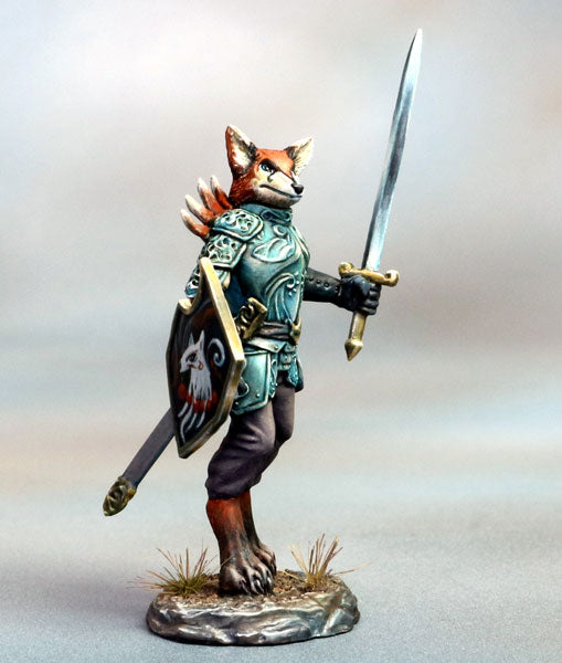 Kitsune Paladin Miniature 3