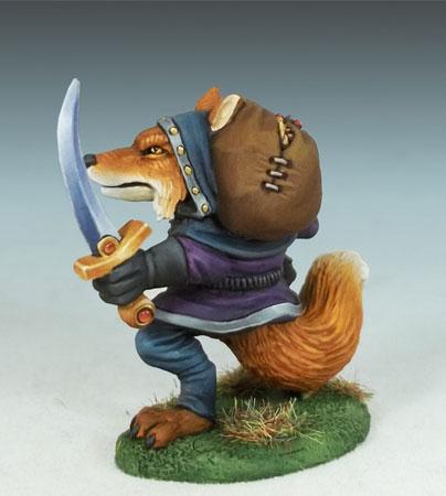 Dark Sword Miniatures DSM8014 Kitsune Rogue