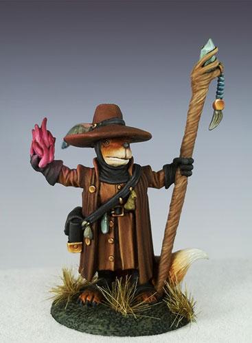 D&D Miniature Kitsune Wizard