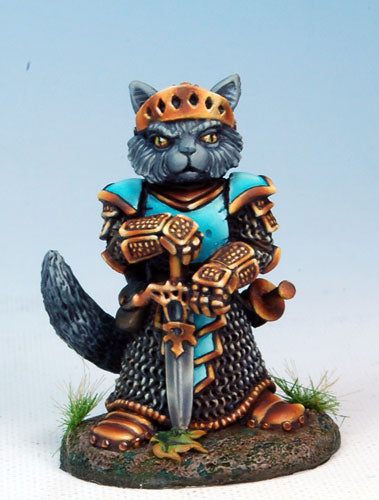 D&D Cat Paladin Miniature