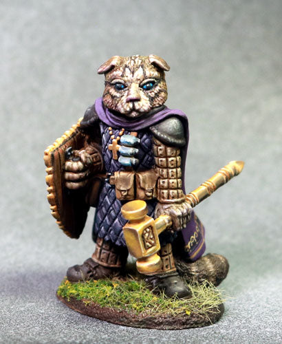 D&D Cat Cleric Miniature
