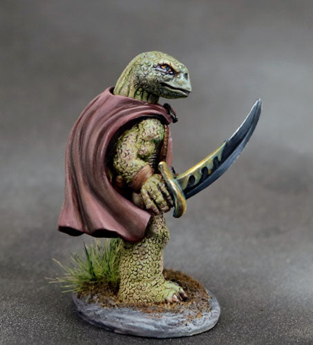 Tortoise-Folk Bard Miniature 1