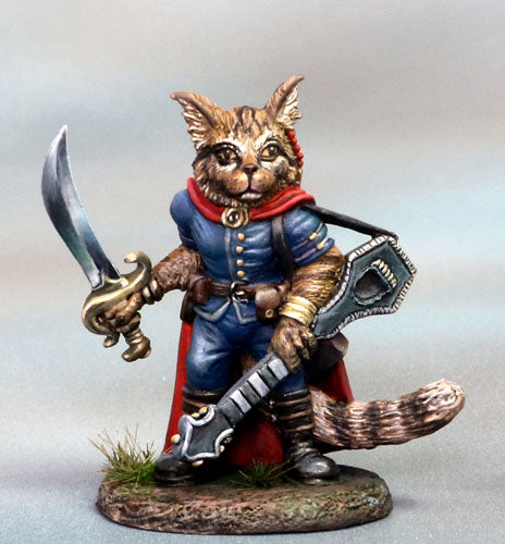 Catfolk Bard Miniature