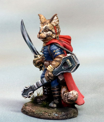 D&D Miniature cat bard