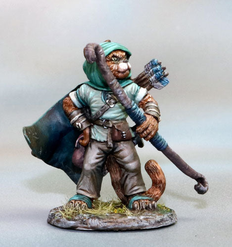 Catfolk Ranger Miniature 2