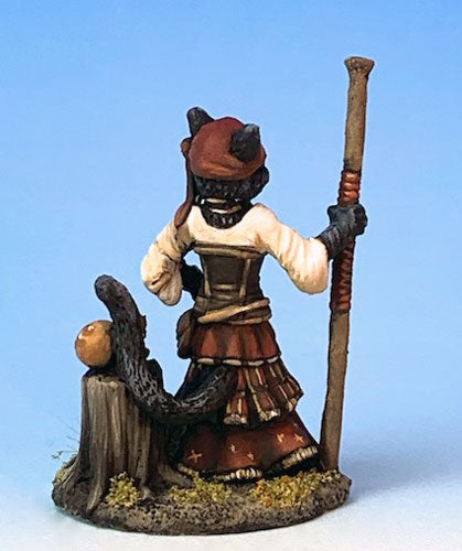 Catfolk Mage Miniature 4