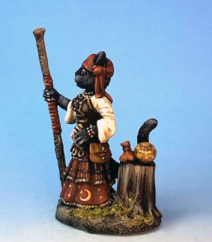 Catfolk Mage Miniature 3