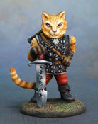 Catfolk Warrior Miniature