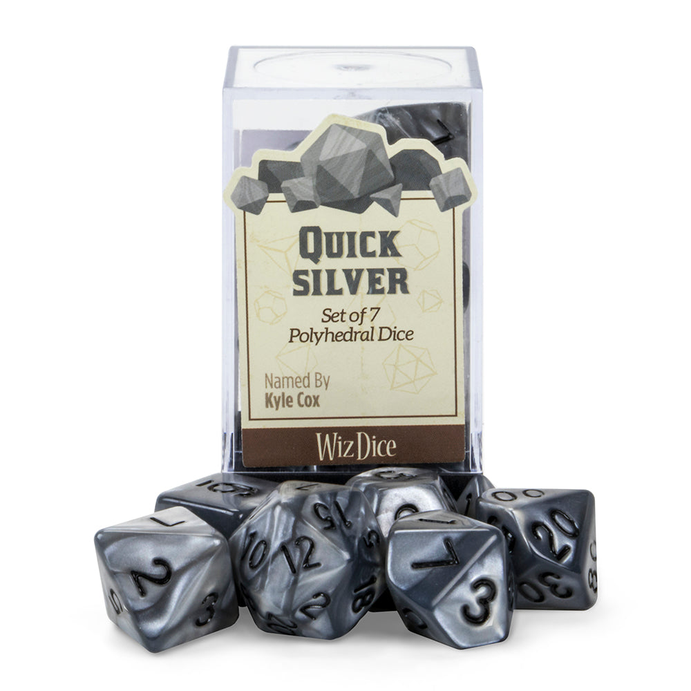 Quicksilver rpg dice