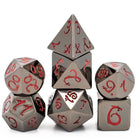 Black shiny dragon dice