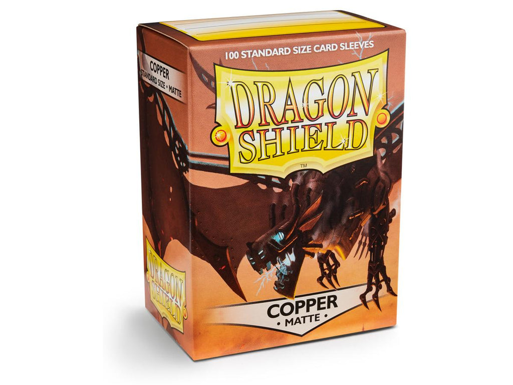 Dragon Shield Card Sleeves Matte Copper