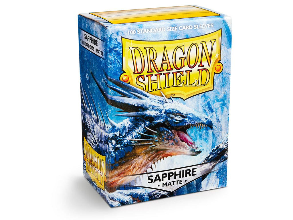 Dragon Shield Card Sleeves Matte Sapphire