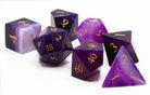 Purple Agate Dice Gemstone